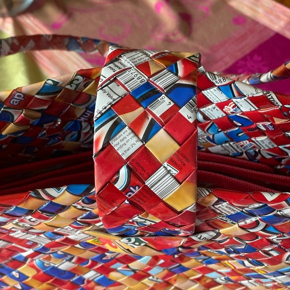 Catch all bag woven plastic - Picture 4 of 5